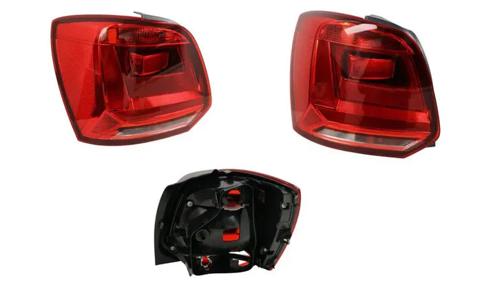 2014-2017 Volkswagen Polo 6R/6C Tail Light (Left-Hand Side, No Fog Light, No Tinting)