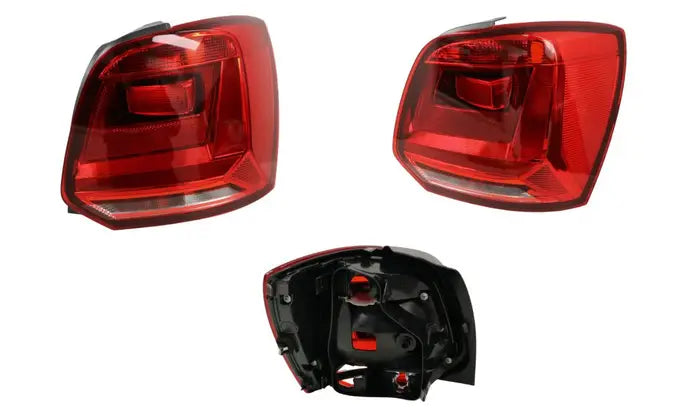 2014-2017 Volkswagen Polo 6R/6C Tail Light (Right-Hand Side, No Red Fog Light, No Tinting)