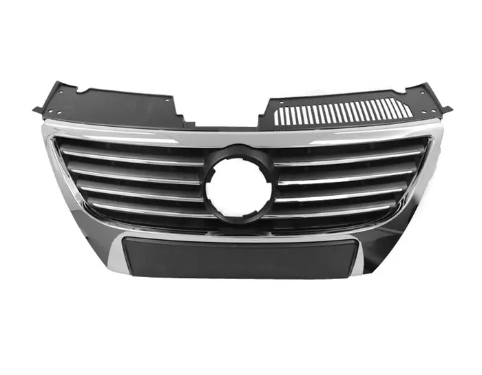 2005-2011 Volkswagen Passat B6/3C Front Grille (Chrome Frame, No Emblem)