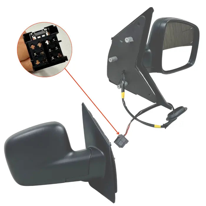 2004-2009 Volkswagen Transporter T5 Electric Door Mirror (Heated, Right-Hand Side, 5 Pin)