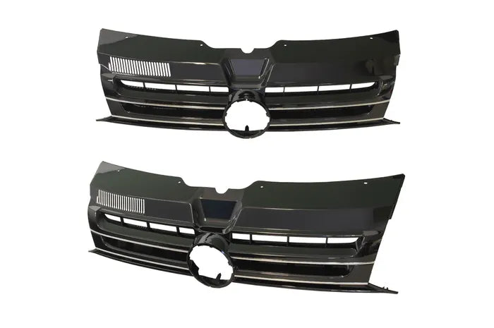 2009-2015 Volkswagen Transporter T5 Front Grille (with Chrome Mould)