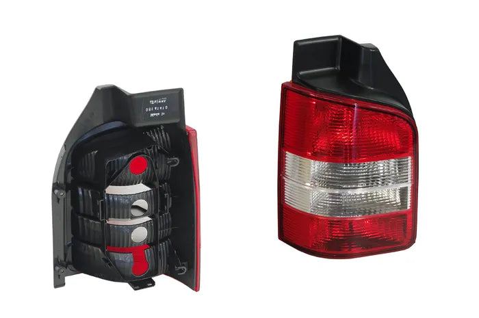 2004-2015 Volkswagen Transporter T5 Tail Light (Left-Hand Side, Non Smoky, Barn Doors)